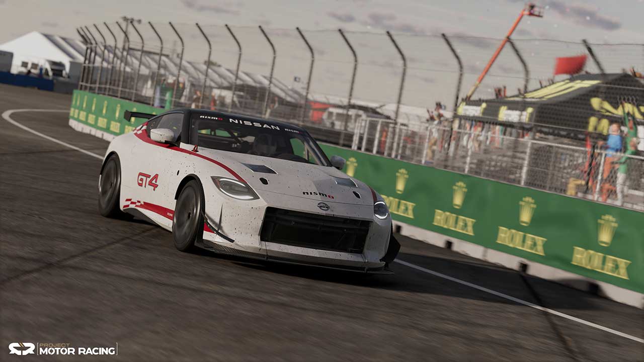 LMDhやGT3などのレーシングカーを多数収録した本格シミュレーション『プロジェクトモーターレーシング』が発売