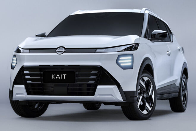 ニッサンが新型コンパクトSUV『カイト』を初公開。ブラジルなど20カ国に投入へ
