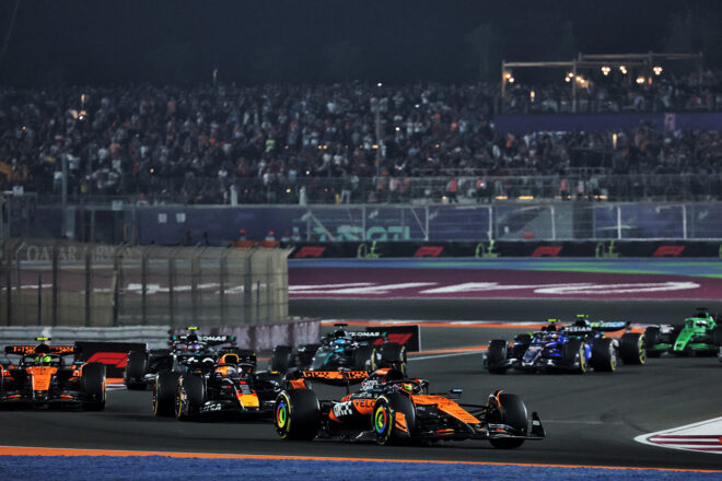 2025年F1第23戦カタールGP スタート