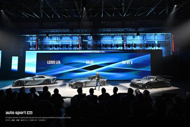 ついに見参！ TOYOTA GAZOO RacingがトヨタGR GTとGR GT3をお披露目。LFAコンセプトもワールドプレミア