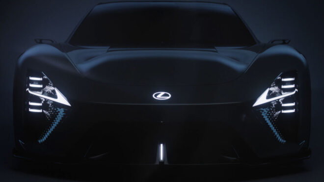 レクサス『LFAコンセプト』を発表。電動化の未来を象徴する次世代BEVスポーツ