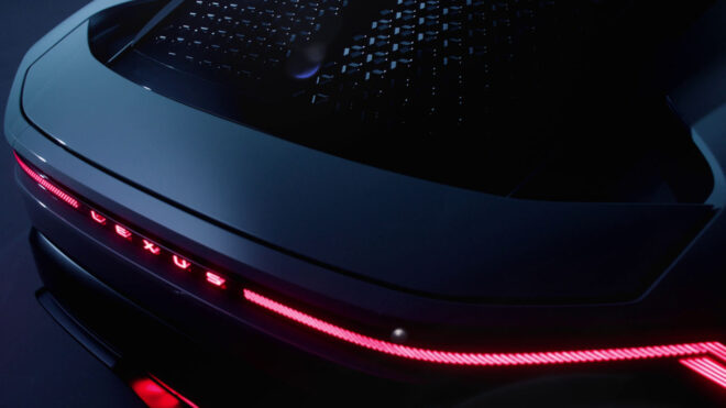 レクサス『LFAコンセプト』を発表。電動化の未来を象徴する次世代BEVスポーツ