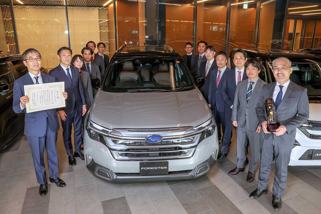 『スバル・フォレスター』が2025-2026日本カー・オブ・ザ・イヤーを受賞