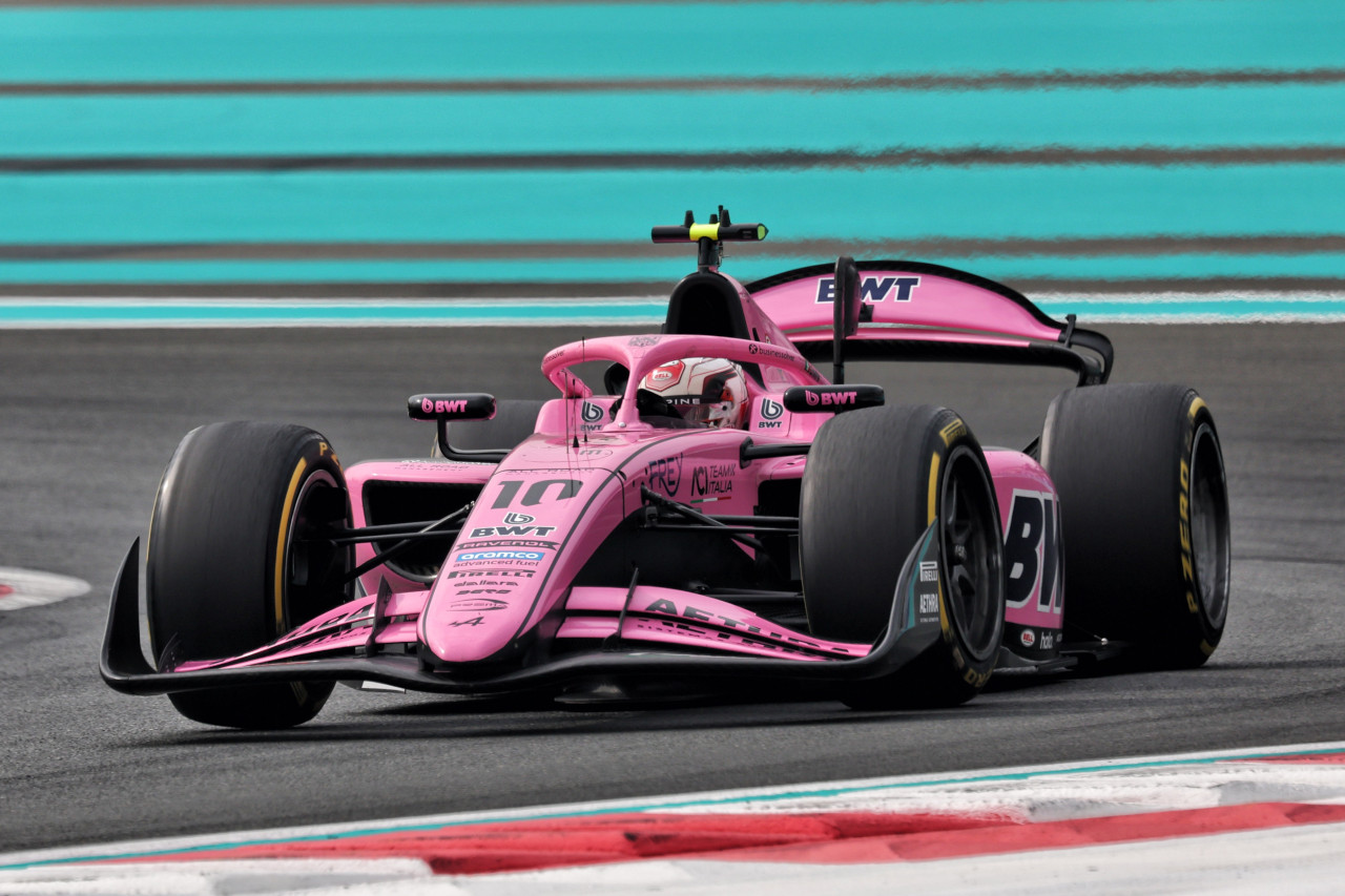 2025年FIA F2第14戦ヤス・マリーナ　ガブリエレ・ミニ（プレマ・レーシング／アルピーヌ育成）