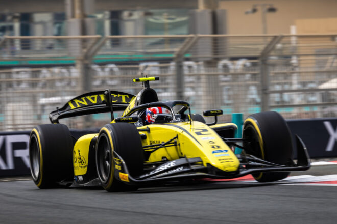 2025年FIA F2第14戦ヤス・マリーナ　ロマン・スタネ（インビクタ・レーシング）