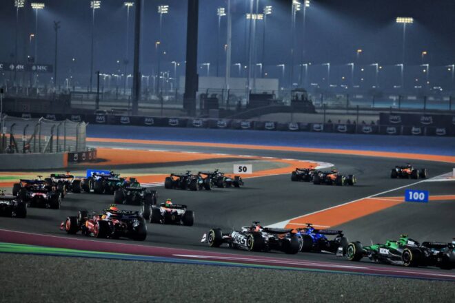 2025年F1第23戦カタールGP　決勝レース