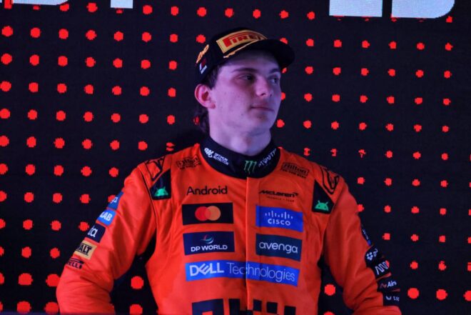 2025年F1第23戦カタールGP　オスカー・ピアストリ（マクラーレン）