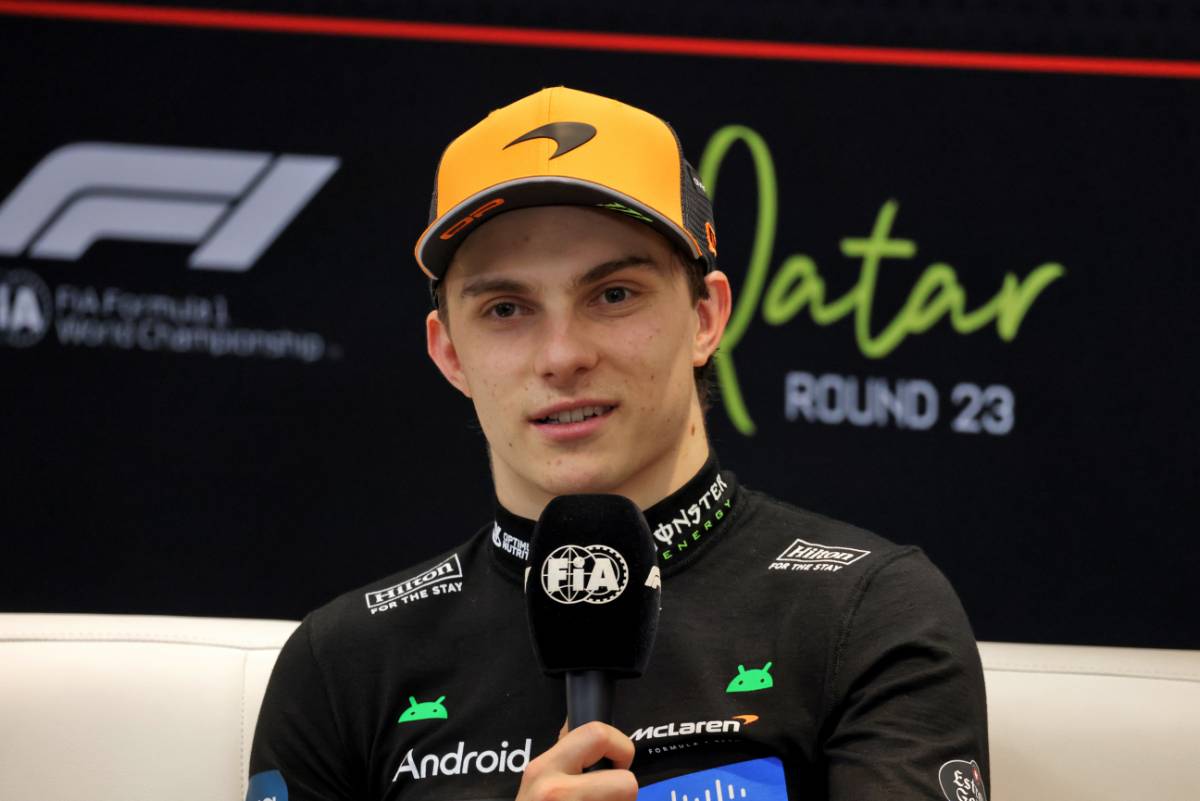 2025年F1第23戦カタールGP　オスカー・ピアストリ（マクラーレン）