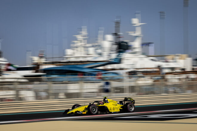 2025年FIA F2第14戦ヤス・マリーナ　ロマン・スタネ（インビクタ・レーシング）