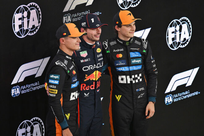 2025年F1第24戦アブダビGP　予選