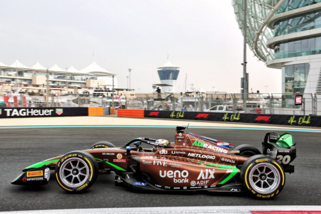 2025年FIA F2第14戦ヤス・マリーナ　ジョシュア・デュルクセン（AIXレーシング）