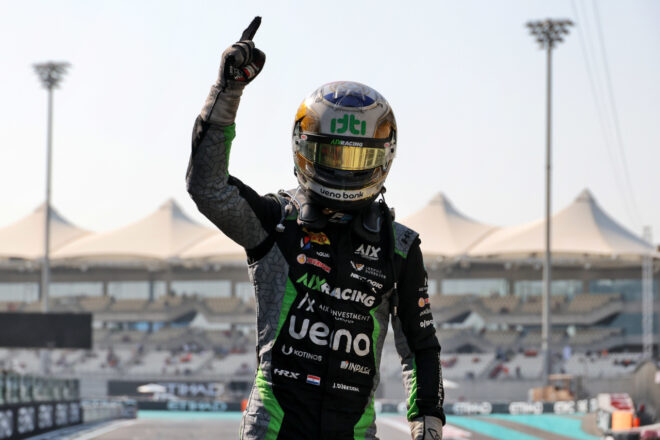 2025年FIA F2第14戦ヤス・マリーナ　ジョシュア・デュルクセン（AIXレーシング）