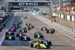 2025年FIA F2第14戦ヤス・マリーナ　フィーチャーレースのスタート