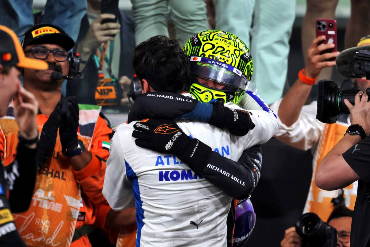 ランド・ノリス（マクラーレン）＆カルロス・サインツ（ウイリアムズ）