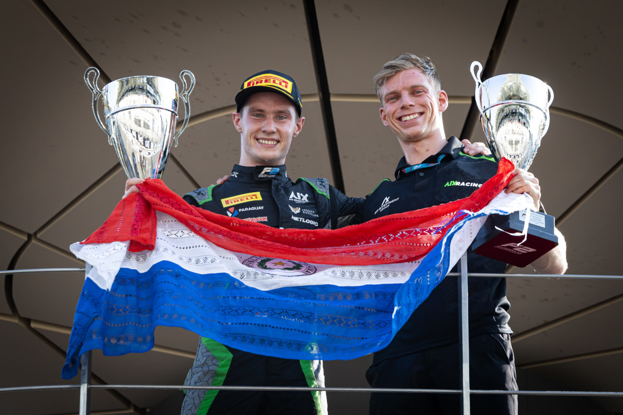 2025年FIA F2第14戦ヤス・マリーナ　ジョシュア・デュルクセン（AIXレーシング）