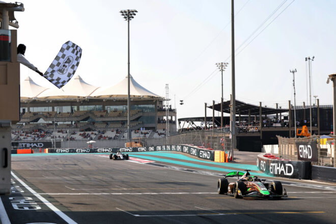 2025年FIA F2第14戦ヤス・マリーナ　ジョシュア・デュルクセン（AIXレーシング）