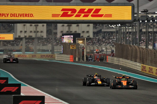 ランド・ノリス（マクラーレン）＆角田裕毅（レッドブル）