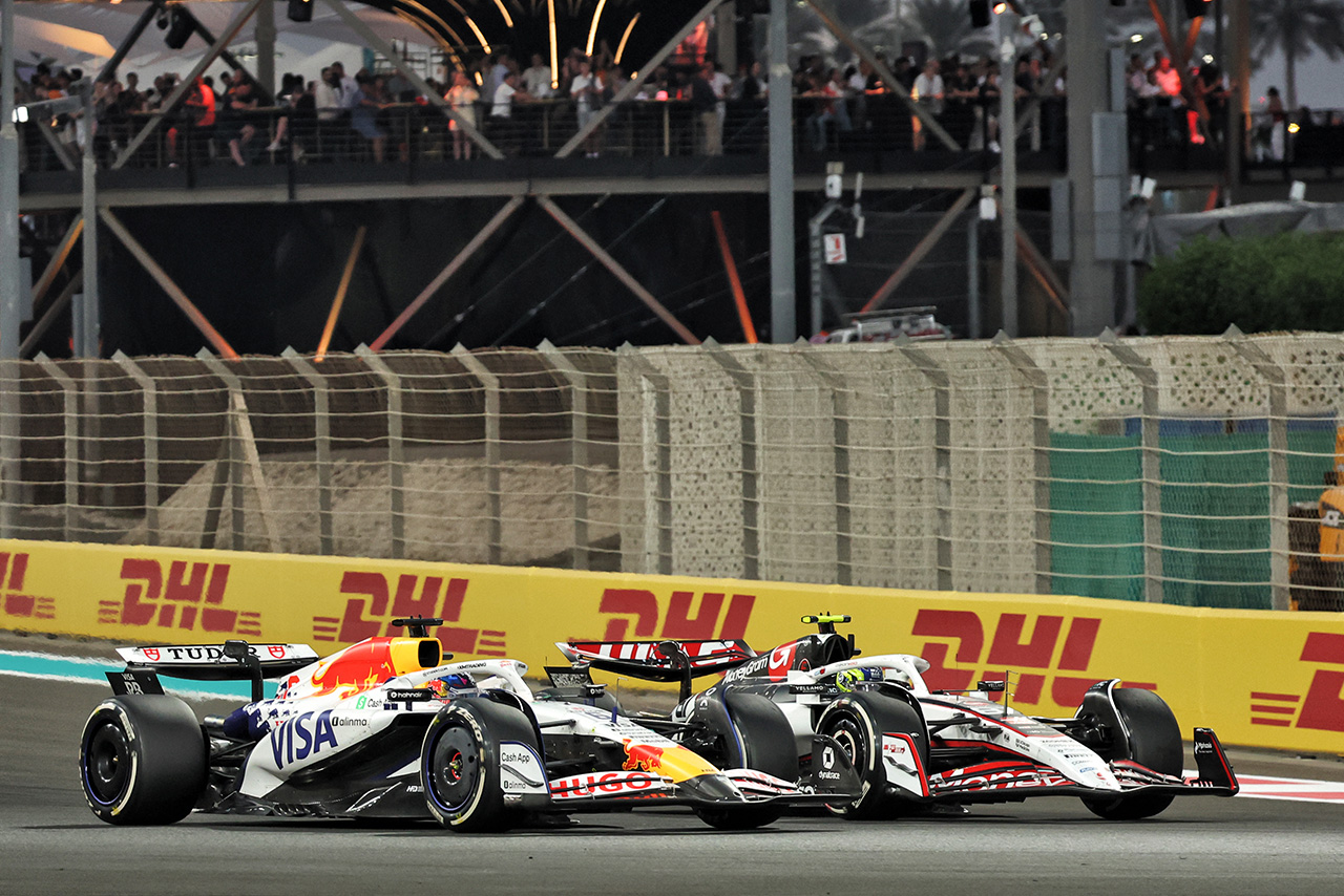 2025年F1第24戦アブダビGP　アイザック・ハジャー（レーシングブルズ）