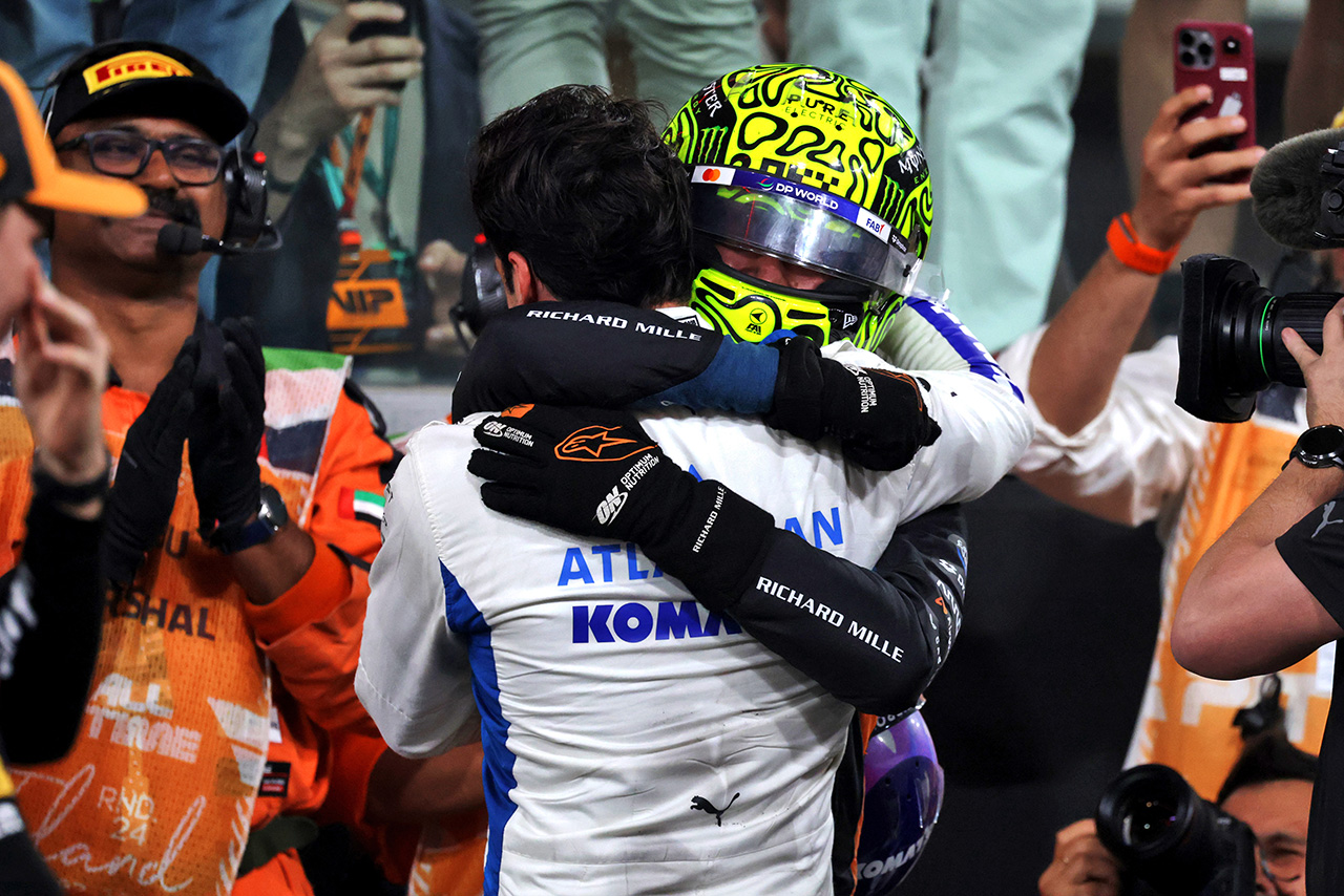 カルロス・サインツ（ウイリアムズ）＆ランド・ノリス（マクラーレン）