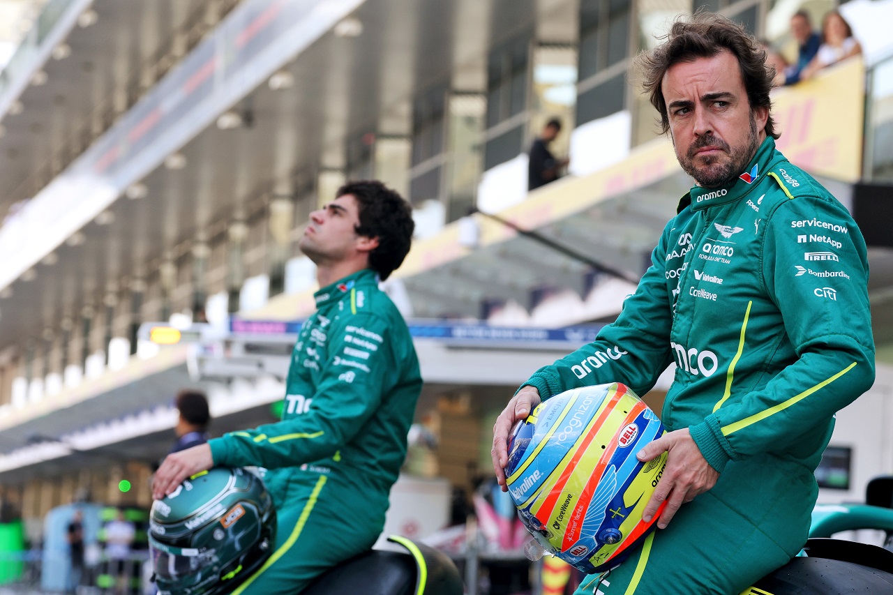 フェルナンド・アロンソとランス・ストロール（アストンマーティン）