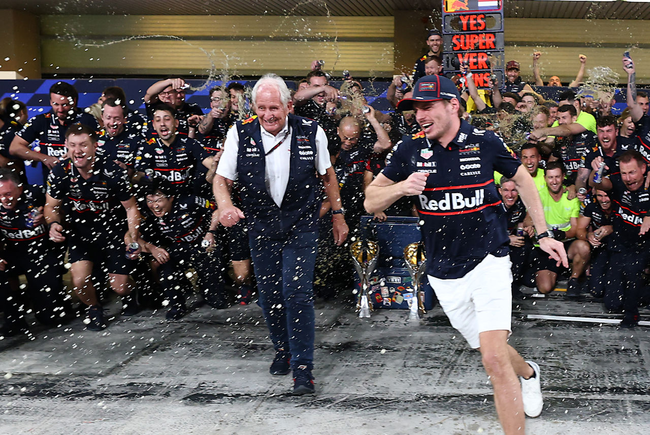 マックス・フェルスタッペン（レッドブル）とヘルムート・マルコ