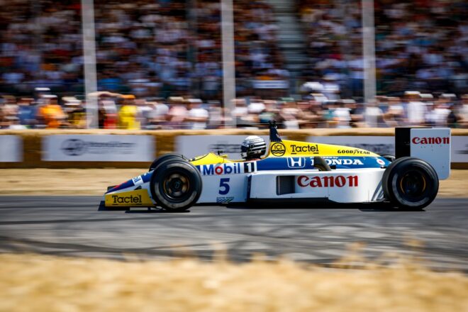 ウイリアムズ・ホンダFW11のデモランが決定。東京オートサロン2026の屋外イベント情報とオフィシャルインフルエンサー発表