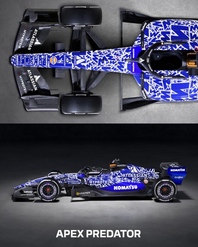 ウイリアムズが2026年型マシン『FW48』のテスト用リバリーをファン投票で決定