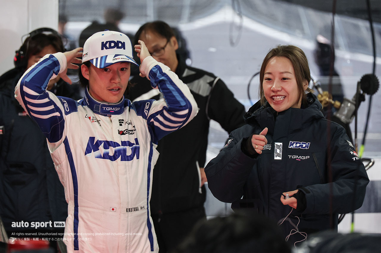 国本雄資と小山美姫（KDDI TGMGP TGR-DC）