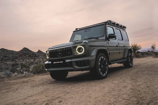 メルセデスAMG、旗艦SUV『G』に初採用ルーフラゲッジ搭載の限定車“Offroad Pro Edition”を導入