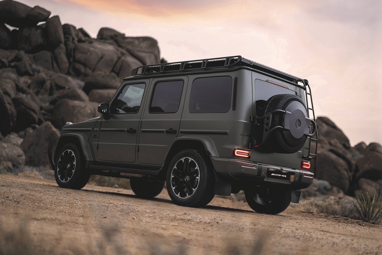 メルセデスAMG、旗艦SUV『G』に初採用ルーフラゲッジ搭載の限定車“Offroad Pro Edition”を導入