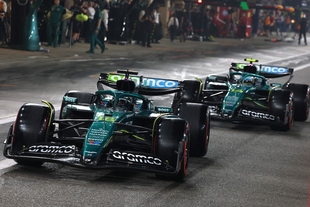 ランス・ストロール＆フェルナンド・アロンソ（アストンマーティン）