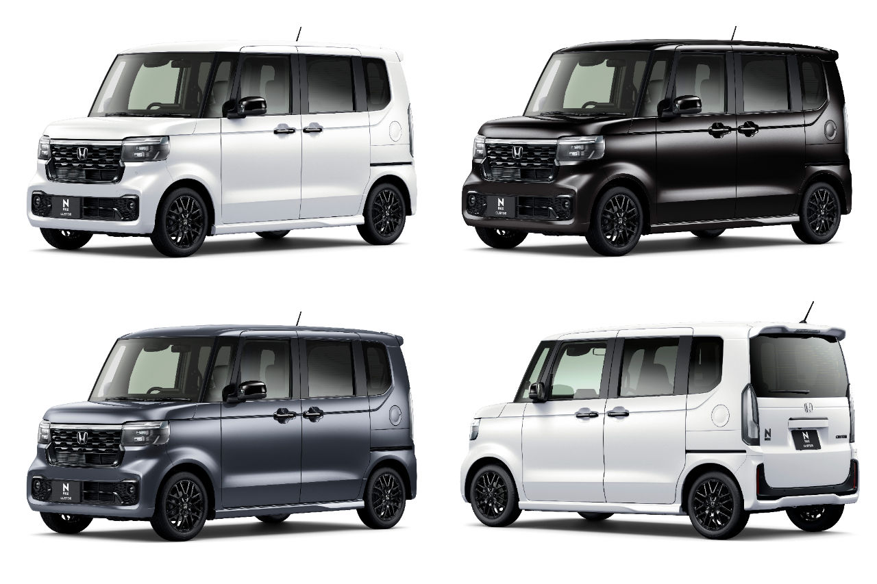 『ホンダN-Boxカスタム』に黒で引き締まった特別仕様車“ブラック・スタイル”が登場
