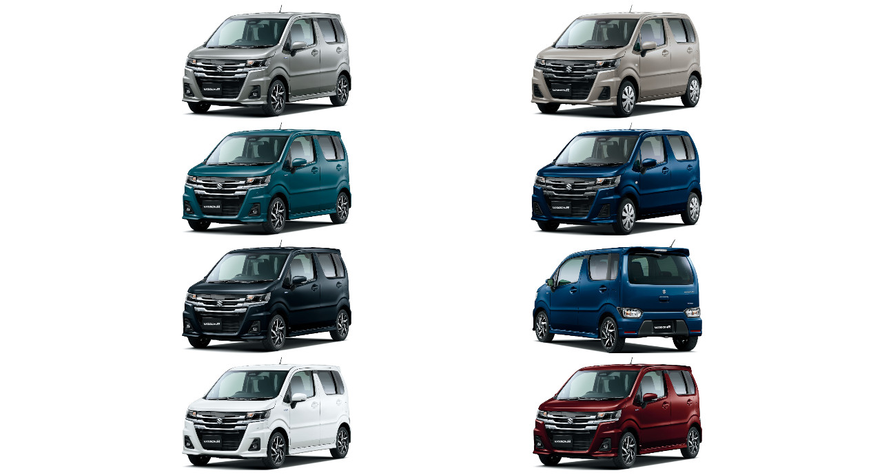 『スズキ・ワゴンR』が一部仕様変更。フロントデザイン刷新、上質感を表現するふたつの新色登場