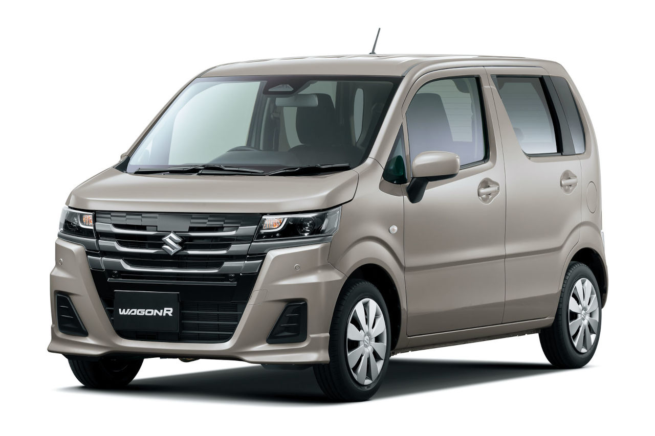 『スズキ・ワゴンR』が一部仕様変更。フロントデザイン刷新、上質感を表現するふたつの新色登場