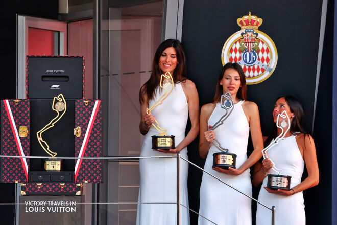 2025年F1第8戦モナコGP　表彰式