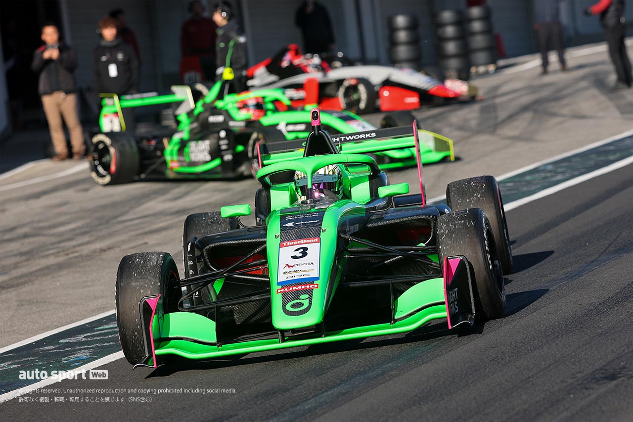 スーパーフォーミュラ・ライツ鈴鹿合同テストの初日はTOM’Sから参加の卜部和久がトップタイム