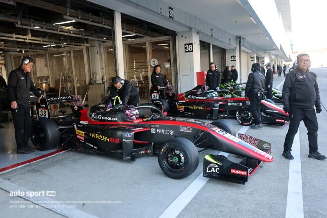 スーパーフォーミュラ・ライツ鈴鹿合同テストの初日はTOM’Sから参加の卜部和久がトップタイム