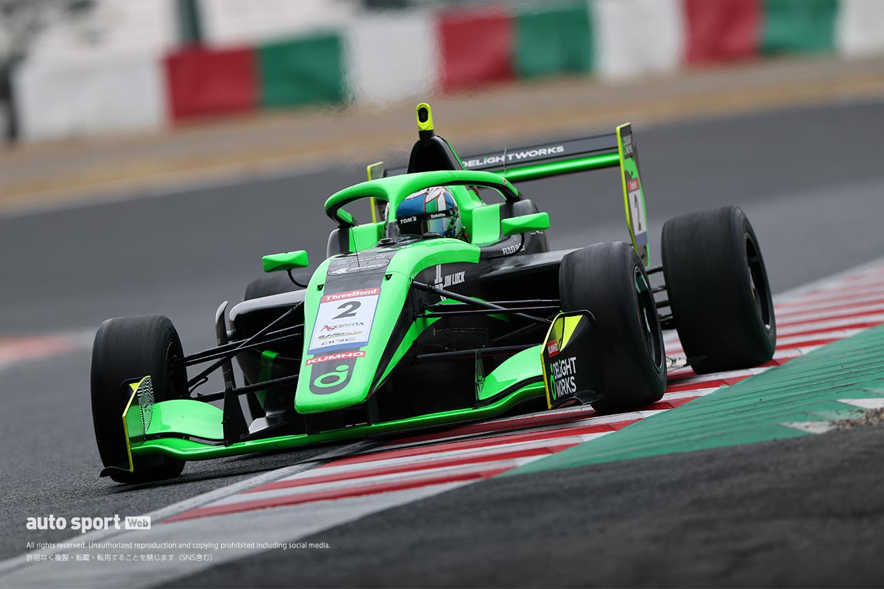 スーパーフォーミュラ・ライツ鈴鹿合同テスト2日目はエヴァン・ジルテールが速さをみせ2セッションともトップタイム