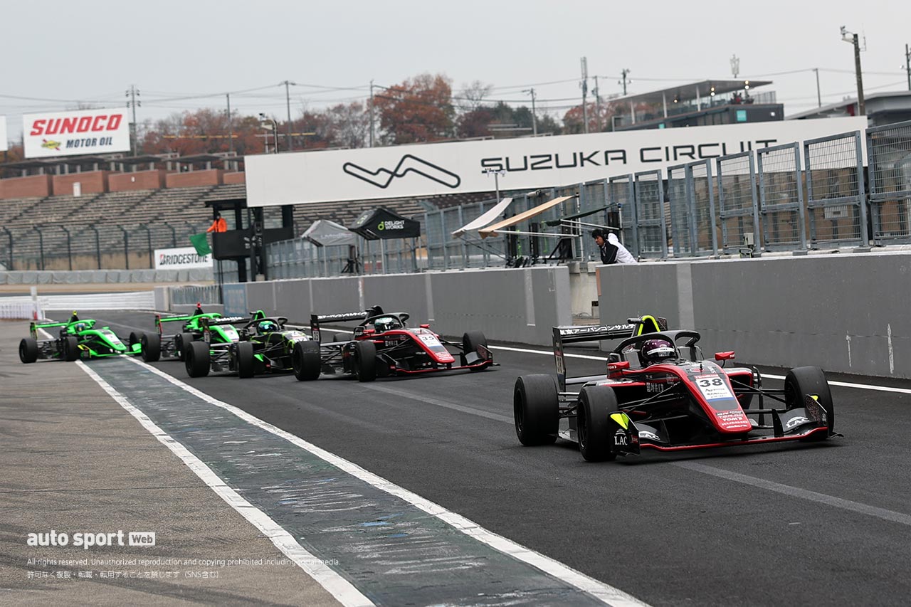 スーパーフォーミュラ・ライツ鈴鹿合同テスト2日目はエヴァン・ジルテールが速さをみせ2セッションともトップタイム