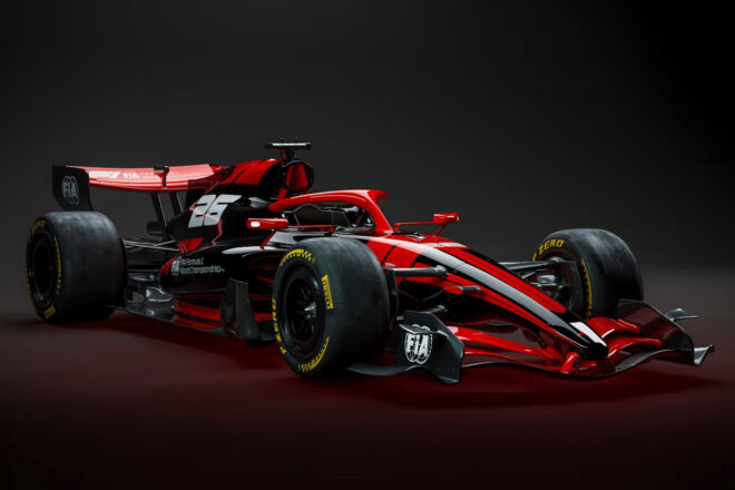 2026年F1新世代マシン（イメージ）