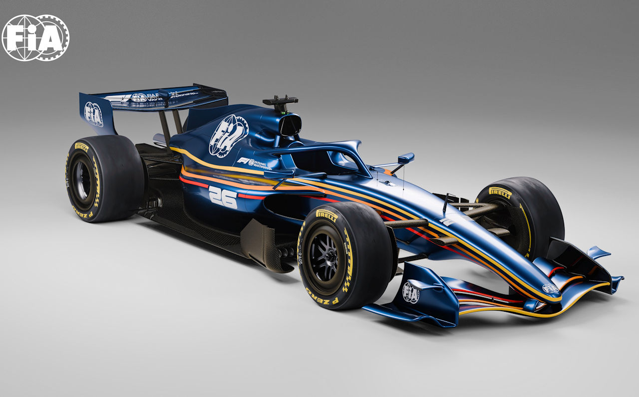 2026年F1新世代マシン（イメージ）