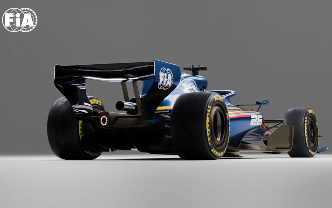 2026年F1新世代マシン(イメージ)