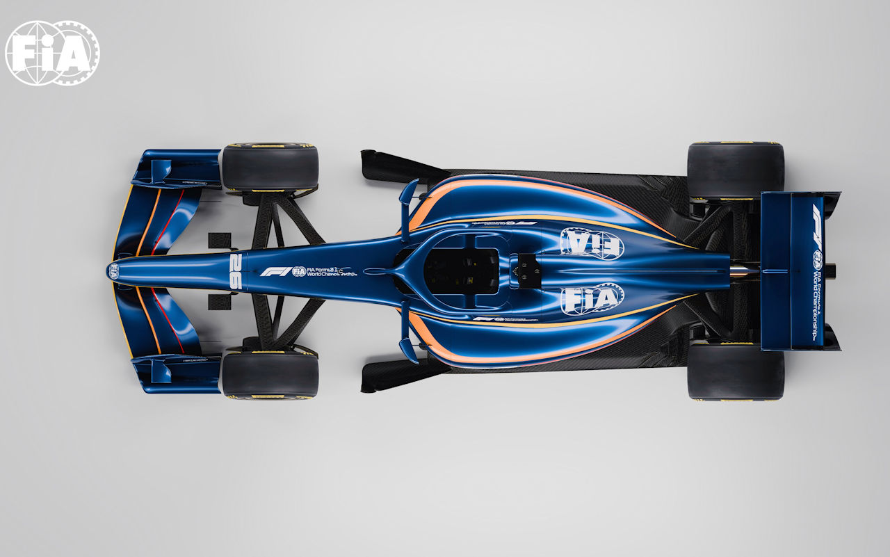 2026年F1新世代マシン（イメージ）