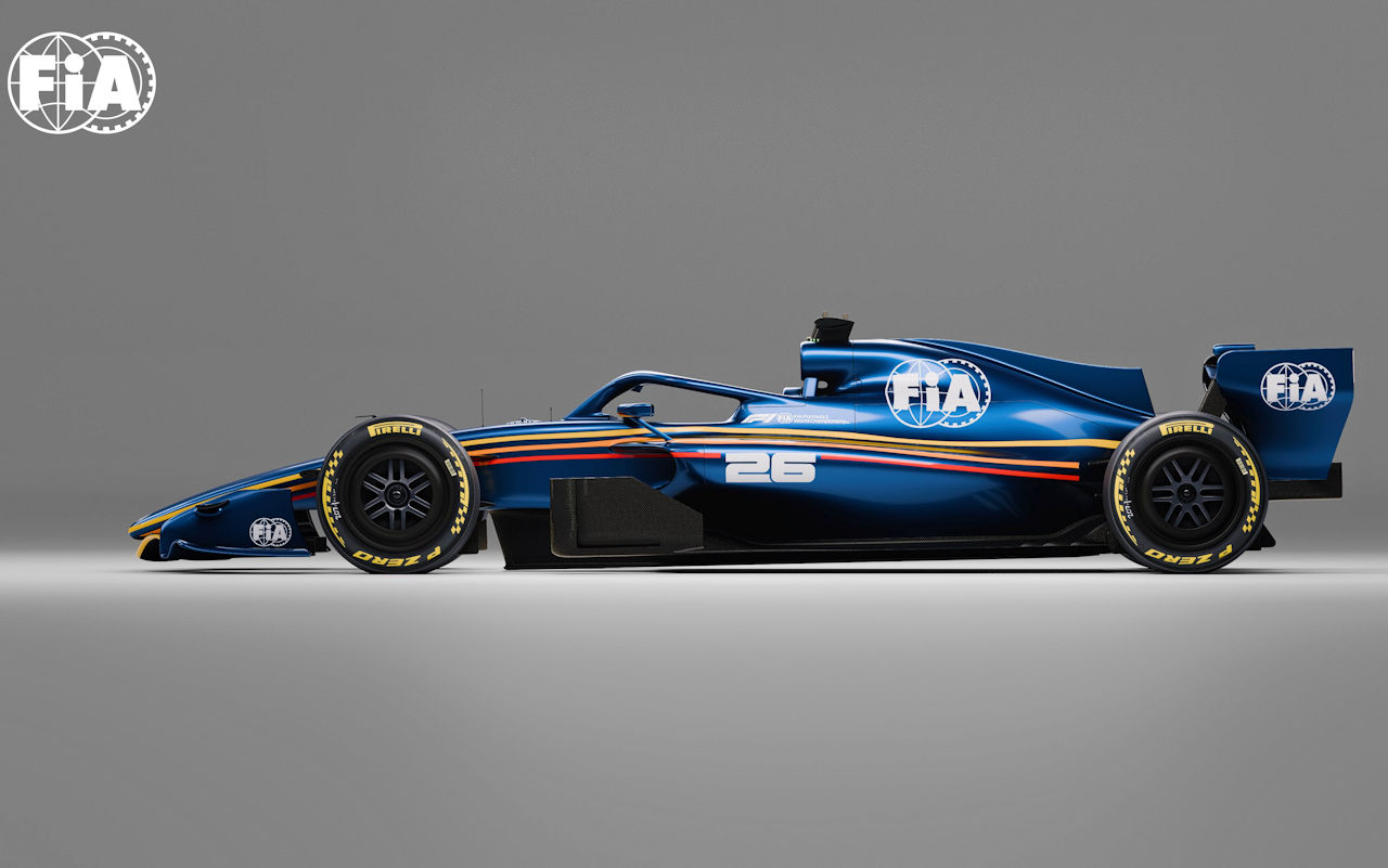 2026年F1新世代マシン（イメージ）