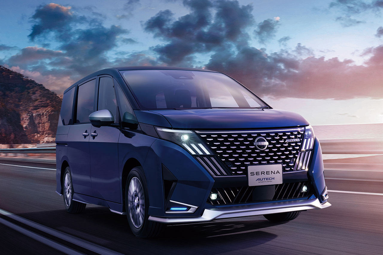 ニッサン、ミニバンの『セレナ』に外観デザイン刷新や機能向上のマイナーチェンジ。オーテックも登場