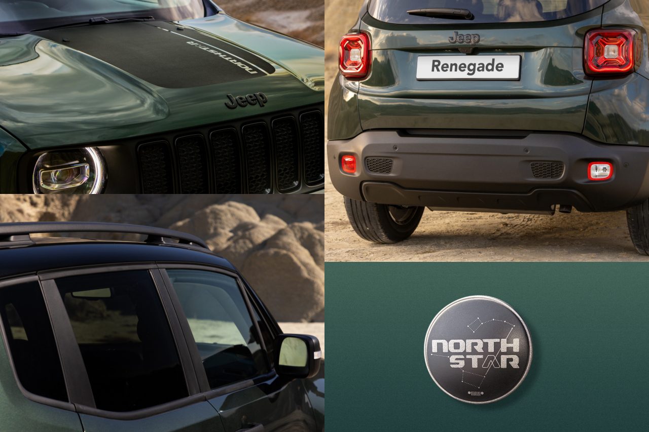 ジープ、人気SUV『レネゲード』に新色テクノグリーン採用の限定車“North Star Edition”を導入