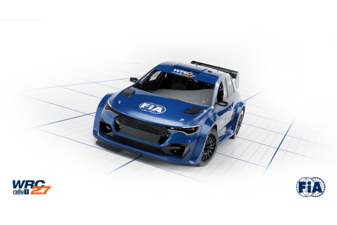 FIA、WRC27ラリー1のコンセプトビジュアルを公開。セダンやSUV、ハッチバックなど幅広いボディワークのマシンが設計可能に