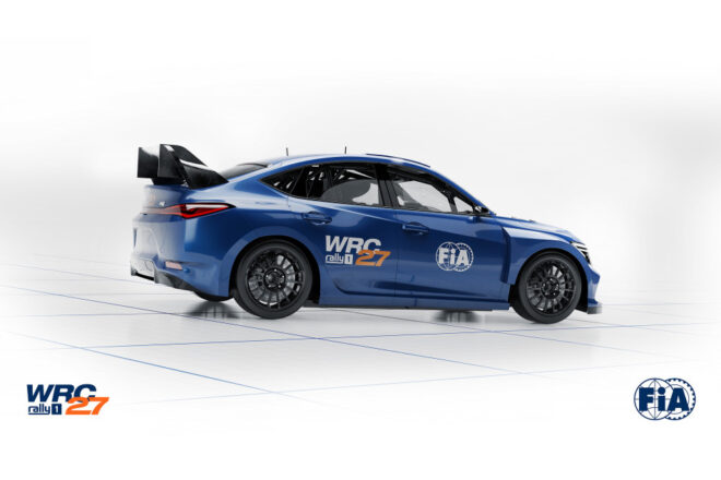 FIA、WRC27ラリー1のコンセプトビジュアルを公開。セダンやSUV、ハッチバックなど幅広いボディワークのマシンが設計可能に