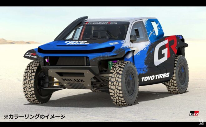 トヨタ車体とともにV12達成の三浦昂がW2RC最高峰クラス参戦へ。ハイラックスをドライブし、夢のダカールラリー総合優勝を狙う