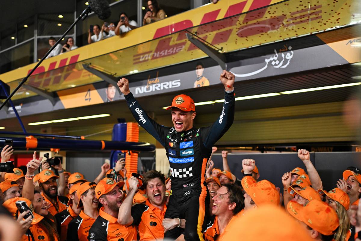 2025年F1第24戦アブダビGP　ランド・ノリス（マクラーレン）